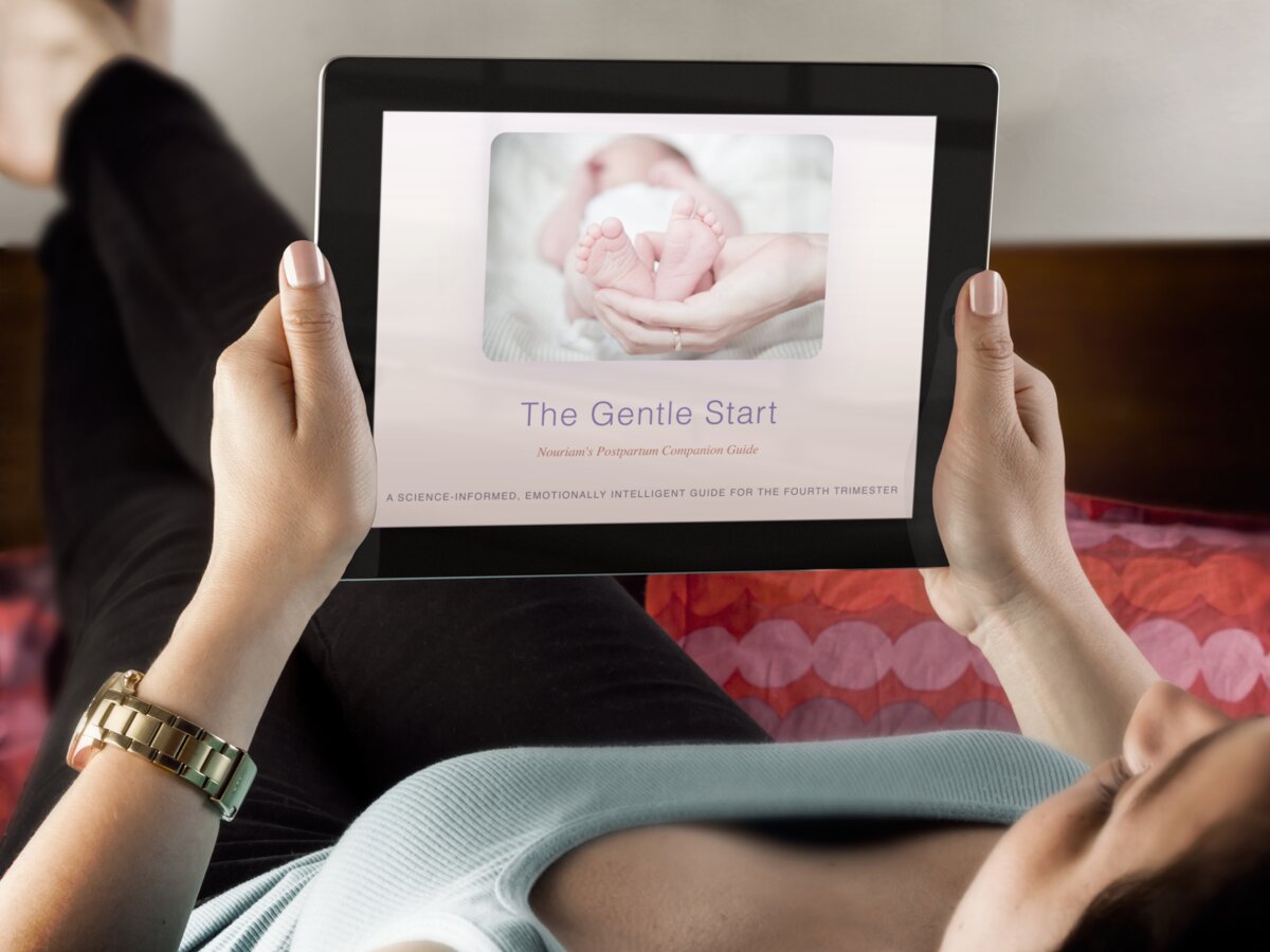 The Gentle Start ebook on iPad